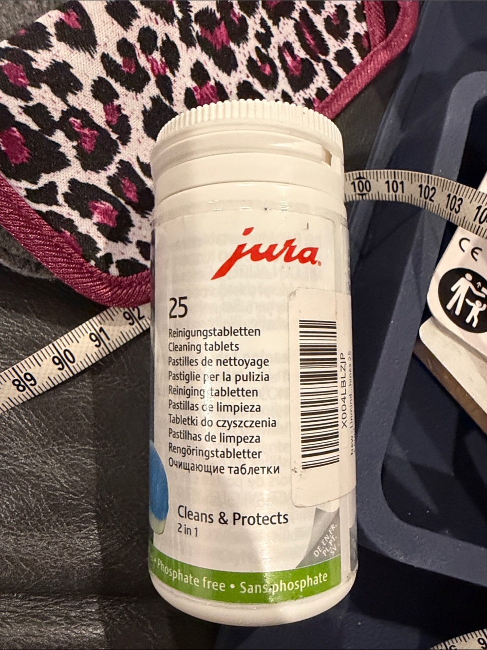 Jura Blue Cleaning Tablets 25-Count – Coffee Machine Cleaner